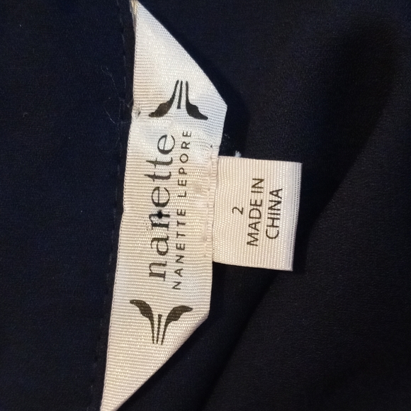 Nanette Lepore Shirt Dress Pintuck Pleat Belted Short Sleeve Button A-Line - Picture 6 of 7